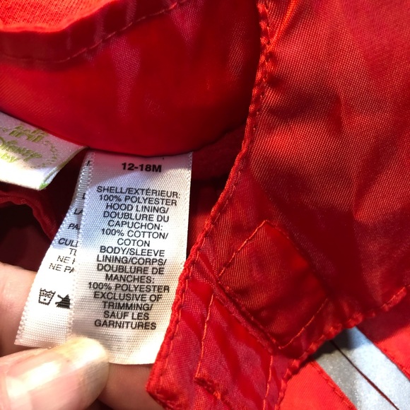 Disney Baby Lightening McQueen Jacket Windbreaker 12-18 mos - Picture 5 of 16